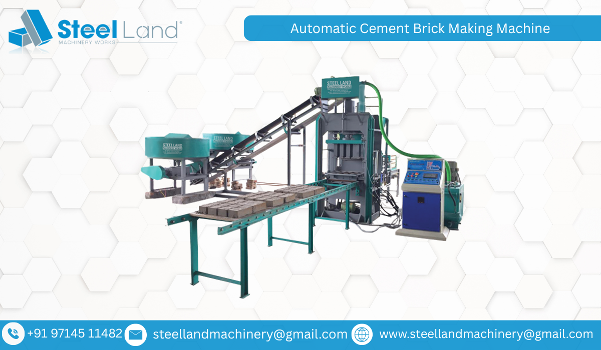 Automatic Cement Brick Making Machine
