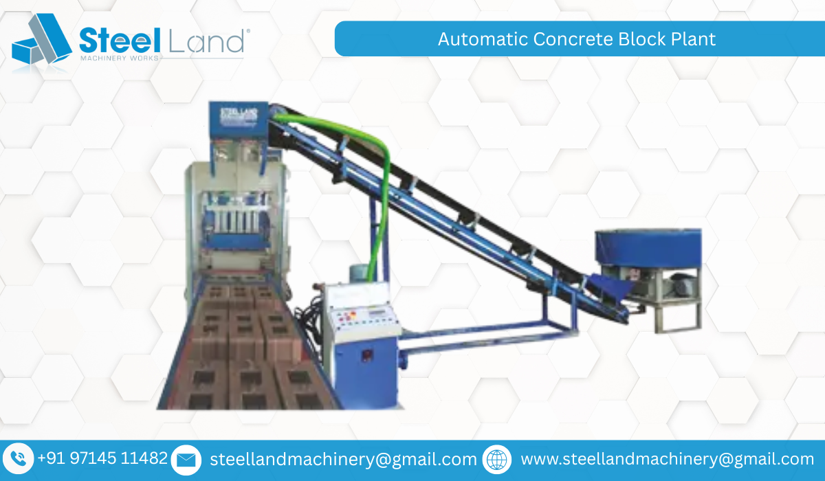 Automatic Concrete Block Plant