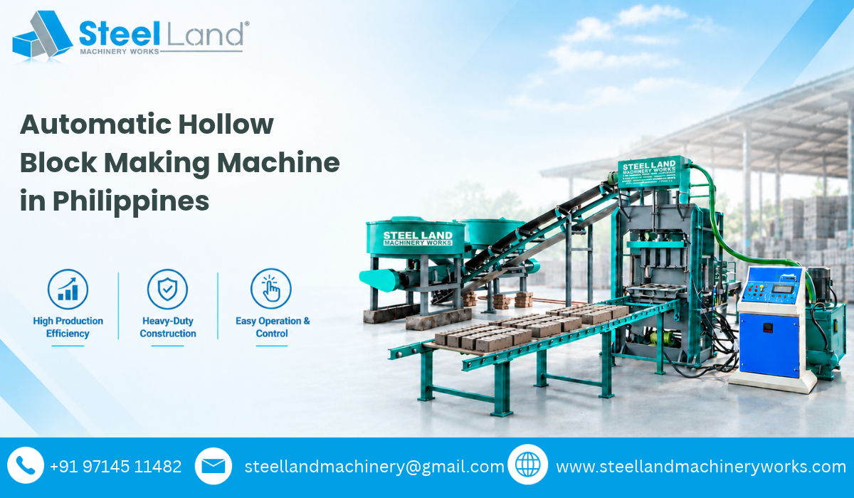 Automatic Hollow Block Making Machine in Philippines