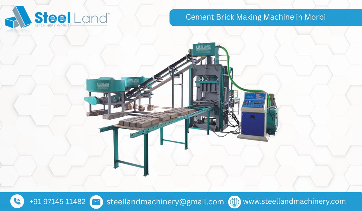 Cement Brick Making Machine in Morbi