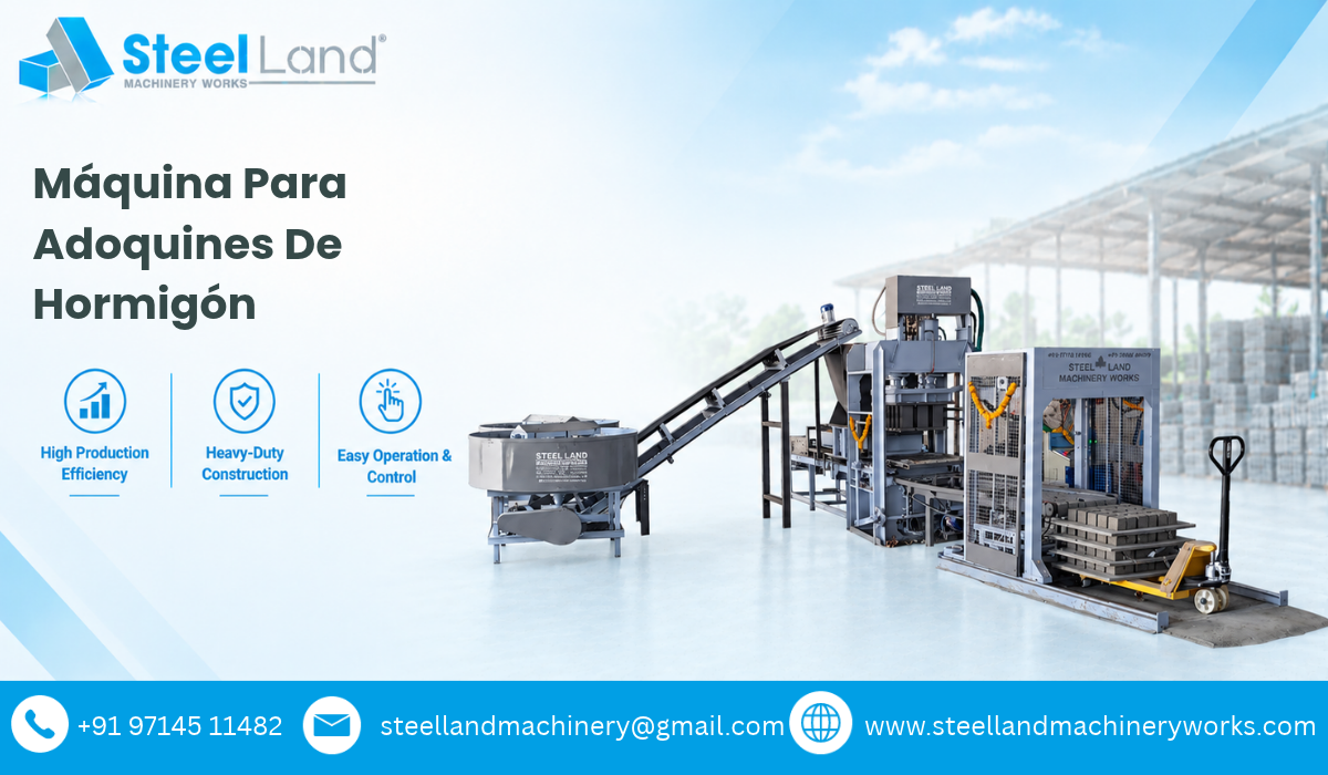 Máquina Para Adoquines De Hormigón