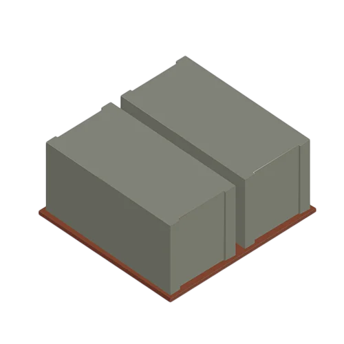 Solid Block 400x200x200 MM